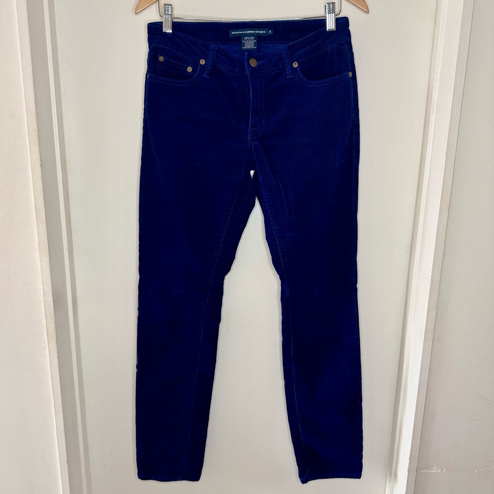Ralph Lauren POLO Sport Corduroy Skinny Pants Women’s 6 EUC